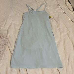 Medium athletic dress. Blue. Target.